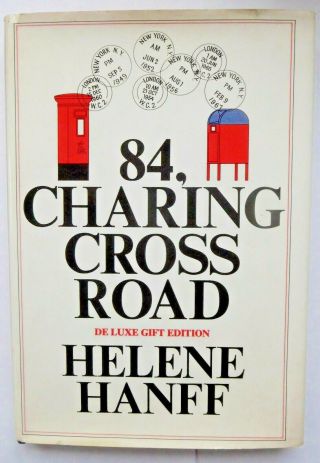 Helene Hanff 84 Charing Cross Road Usa 1970 Grossman Viking 1975 De Luxe Gift Ed
