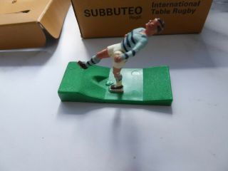 Vintage Subbuteo Rugby Kicking Figure 3