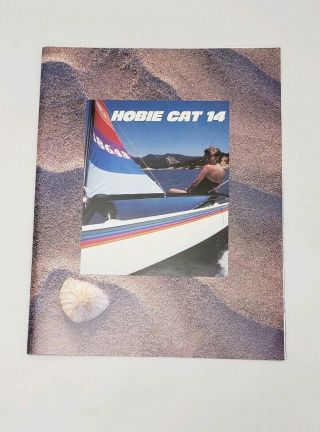 Vintage 1981 Hobie 14 Sailboat Brochure