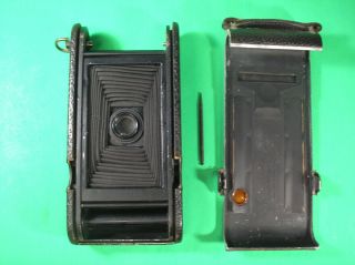 Vintage Kodak No.  1A Autographic Junior Folding Camera w/ Bausch & Lomb f/4 Lens 5