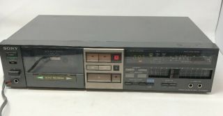 Sony Tc - Fx520r Single Cassette Tape Player Recorder Made In Japan