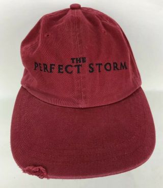 Vintage The Perfect Storm Movie Cast And Crew Hat Promotional Warner Bros 1999