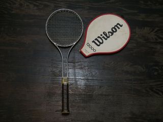 Vintage Wilson Tennis Racket T2000 With Case