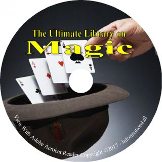 73 Books On Dvd – Ultimate Library On Magic,  Tricks,  Magicians,  Conjuring,  Houdi