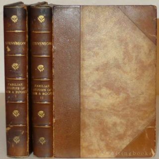 Familiar Studies Of Men And Books Robert Louis Stevenson 1904 2 Volumes Leather