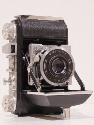 Welta Welti 1 Folding 35mm Camera With Zeiss Jena Tessar F3.  5/5cm Lens In Cludor