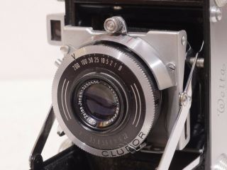 WELTA WELTI 1 FOLDING 35MM CAMERA WITH ZEISS JENA TESSAR F3.  5/5CM LENS IN CLUDOR 4