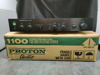 Proton 1100 Stereo Preamplifier Pre Amp