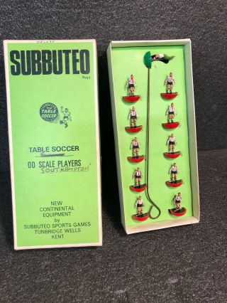 Vintage Subbuteo 00 Scale Players - Southampton