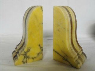 Vintage Marble Bookends From Doctor 
