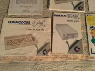 Commodore 64C Computer INTRODUCTORY & SYSTEMS GUIDE 1541 - II DISK DRIVE (7 books) 4