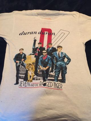 Duran Duran Vintage 1984 Tour Size Large Shirt