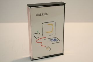 Vintage 1984 A Guided Tour Of Macintosh,  Macwrite,  Macpaint Cassette 128k Mac