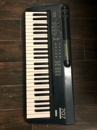 Vintage Korg 707 Performance Synthesizer 49 Key No Power Cable