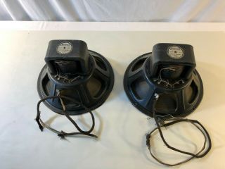 2 Jensen Electro - Dynamic Model A - 12 Concert Speakers