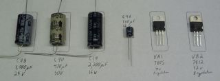 Replacement Capacitors And Regulators For The Commodore 64