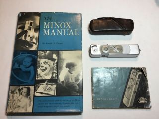 Vintage Minox B Camera With Accessories