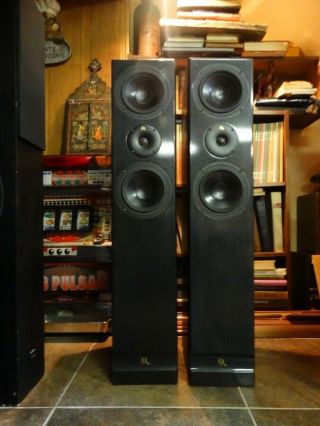 Pair Acoustic Research Tower Speakers Ar S - 40 Stature Series