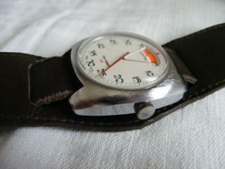 vintage TOP TIMER men ' s hand wind wrist stopwatch - - spares/restore etc 3