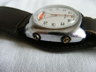 vintage TOP TIMER men ' s hand wind wrist stopwatch - - spares/restore etc 4