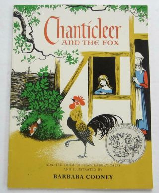 Chanticleer And The Fox Barbara Cooney Vintage Children 