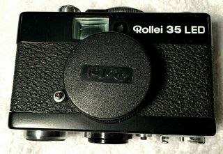 Non - Vintage Rollei 35 LED Film Camera & Flash with Case & Accessories 2