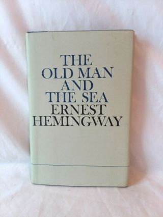 Ernest Hemingway The Old Man And The Sea Vintage 1970s Hb Dj