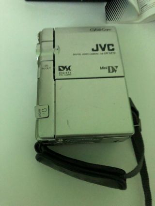 Vintage JVC GR - DVM70 GR - DVM70U MiniDv Video Camcorder W/ Charger & Remote 3