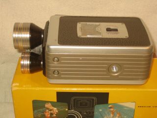 Vintage 1958 Kodak Brownie No.  81 8MM Movie Camera with Box 5