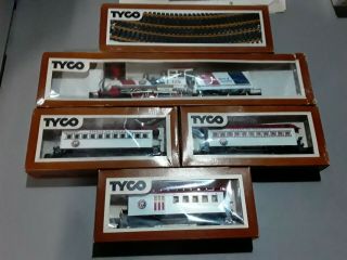 Vintage Tyco - Ho - Spirit Of America - 76 - 5 Pc Train Set - All Old Stock - Shay