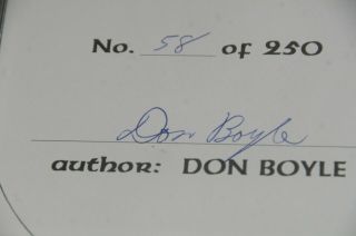 Ss Totenkopf Honor Ring Book Don Boyle Signed 58 / 250 Limited Edition Hardback