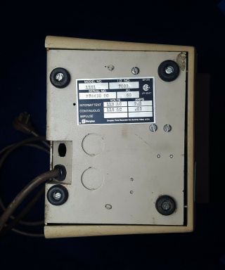 Vintage Simplex Model 1101 Employee Time Punch Clock Recorder Still 5