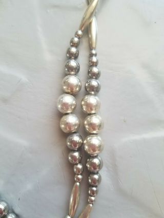 Vintage Native American Sterling silver Necklace, 3