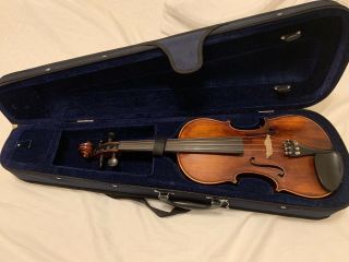 Vintage Fine Italian Violin 4/4 By Galileo Arcellaschi Como,  Italy,  1957