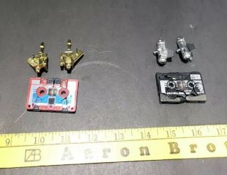 Vintage Transformers G1 Rumble And Ravage Mini Cassettes