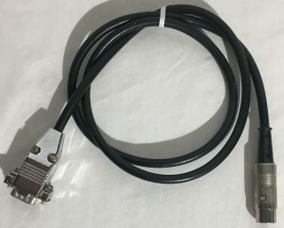 Rgb 80 Column Video Monitor Cable For Commodore 128 & Vintage Cga Computers 1084