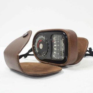 Vintage Weston Master II Universal Exposure Meter w/ Leather Case 116 5
