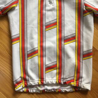 VTG 80s 90s Santini Italian Cycling Jersey Shirt Medium Made In Italy 2