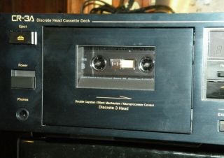 Nakamichi CR - 3A Cassette deck -,  but with usual Reel Motor issue 5