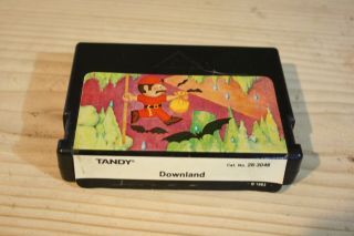 Trs - 80 Downland Game Cartridge - Tandy Coco Color 26 - 3046
