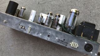 1961 Classic Hammond Ao - 43 - 1 Tube Amp Chassis El84 12ax7 Guitar Amp Project