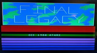 Final Legacy | Rx8067 | Atari 800/xl/xe