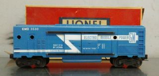 Vintage Postwar Lionel O Scale No 3530 Operating Generator Car W/ Box
