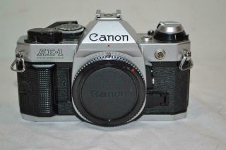 Canon Ae - 1 Program Slr 35mm Film Camera Body