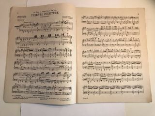 vtg Pietro Overtures 1952 Pietro Deiro Accordion Sheet Music 57 - Page Song Book 3