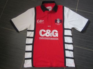 NEW/Unworn Mens Vintage Gloucester Rugby 2005/07 C&G Home Rugby Shirt (S) 3