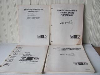4 Vintage Ac Gm Delco Manuals 1980 