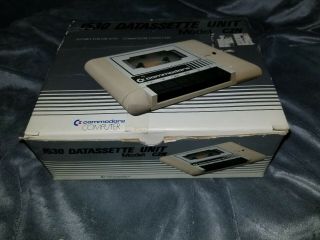 Vintage Commodore 64/128 Computer 1530 Datassette/Cassette Unit Model C2N w/Box 3