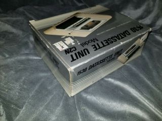 Vintage Commodore 64/128 Computer 1530 Datassette/Cassette Unit Model C2N w/Box 4