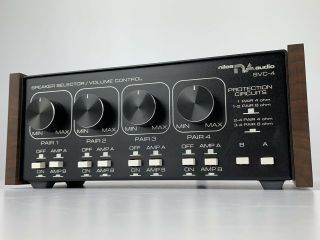 Niles Audio Svc - 4 Stereo Speaker Selector Volume Control - Pro Serviced -